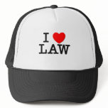 I Love LAW hats