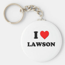 I love Lawson Keychains