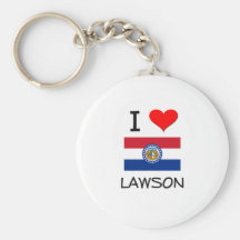 I Love Lawson Missouri Key Chains