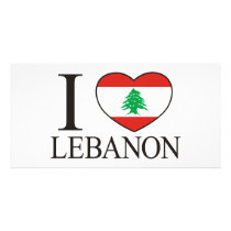 I Love Lebanon Photo Card