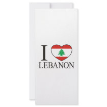 I Love Lebanon rack cards