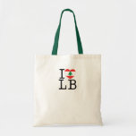 I Love Lebanon Tote Bag