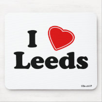 I Love Leeds mousepads by Rep_Yo_City I Love Leeds mousepads