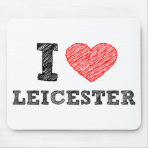 I-love-Leicester Mousepad