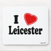 I Love Leicester Mousepad