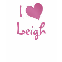 I Love Leigh t-shirts