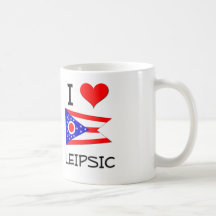 I Love Leipsic Ohio Coffee Mug