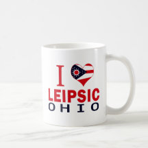 I love Leipsic, Ohio Mug