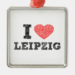 I-love-Leipzig Christmas Tree Ornaments