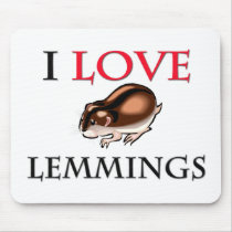 I Love Lemmings mousepads