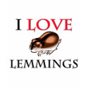 I Love Lemmings t-shirts