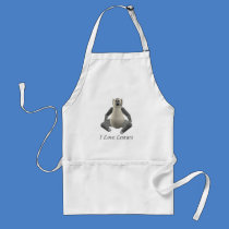I Love Lemurs Apron