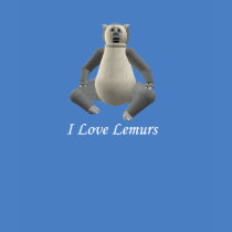I Love Lemurs T Shirt
