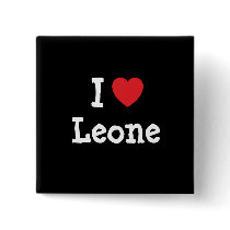 I love Leone heart T-Shirt buttons by funnycustomtshirts I love Leone heart T-Shirt buttons