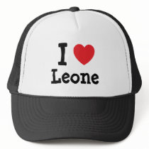 I love Leone heart T-Shirt hats by funnycustomtshirts I love Leone heart T-Shirt hats