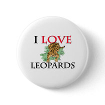I Love Leopards buttons by tshirtshirts I Love Leopards buttons