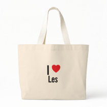 I love Les bags by funnycustomtshirts I love Les bags