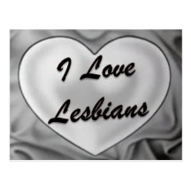 I Love Lesbians Post Cards