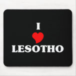 I Love Lesotho Mouse Mat