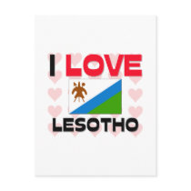 I Love Lesotho postcards