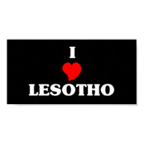 I Love Lesotho posters