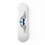 I Love Lesotho -wings Skateboard Deck
