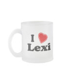 I Love Lexi Coffee Mugs