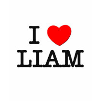 I Love Liam t-shirts by ilovemyshirt I Love Liam t-shirts
