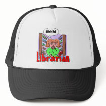 I Love Librarians hats