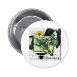 I Love Librarians Pinback Buttons