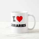 I Love Libraries Mugs