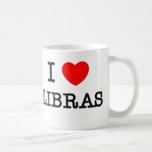 I Love Libras Coffee Mug