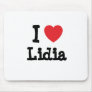I love Lidia heart T-Shirt Mouse Mats