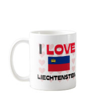 I Love Liechtenstein mugs
