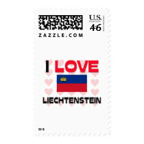 I Love Liechtenstein postage
