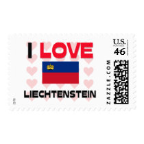 I Love Liechtenstein postage