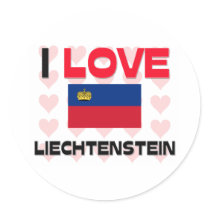 I Love Liechtenstein stickers