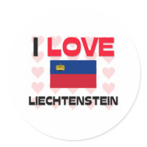 I Love Liechtenstein stickers