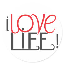 I Love Life! Sticker by floatinglemons I Love Life! Sticker