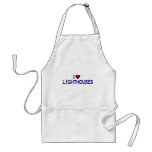 I Love Lighthouses Aprons