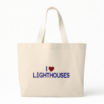 I Love Lighthouses bags