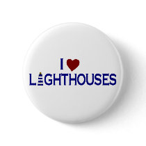 I Love Lighthouses buttons by worldsfair I Love Lighthouses buttons