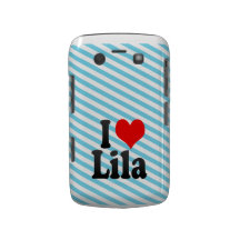 I love Lila Case-Mate Blackberry Case