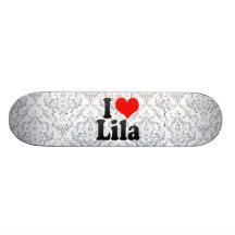 I love Lila Custom Skate Board