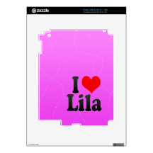 I love Lila Decals For The iPad 2