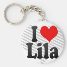 I love Lila Key Chain