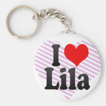 I love Lila Key Chains