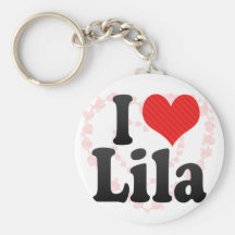 I Love Lila Keychains