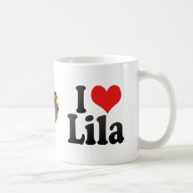 I Love Lila Mug