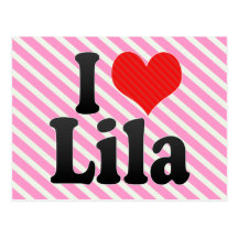 I Love Lila Post Cards
